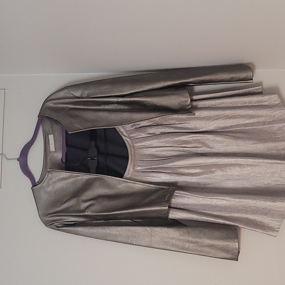 Skirt and faux leather jacket - Picture 3 of 3